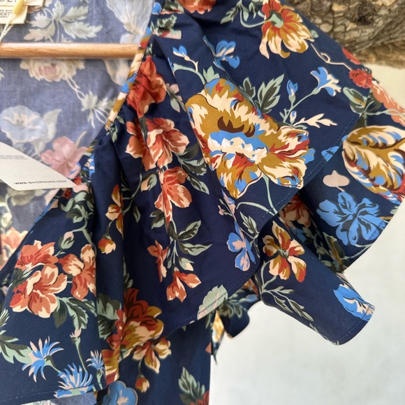 DÔEN Liberty of London - Pesco Dress - Indigo Iris Floral - XS - Picture 8 of 8